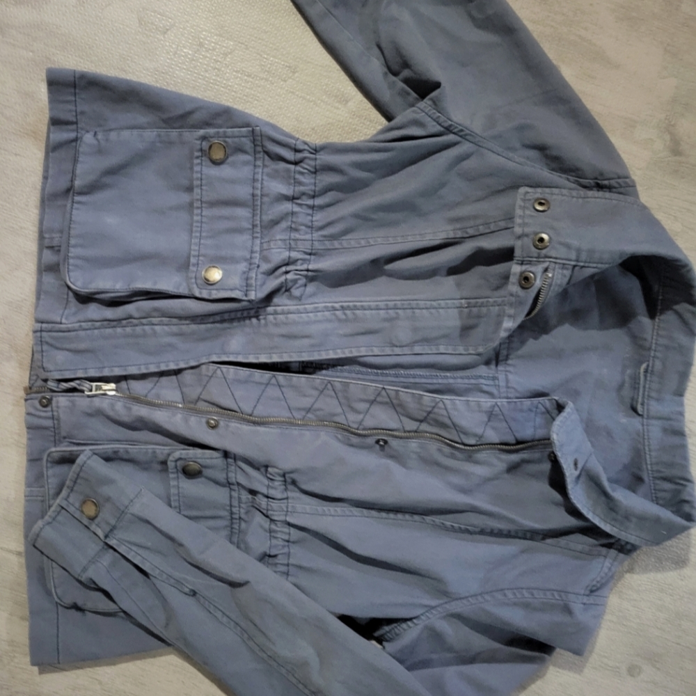 Aeropostale Jacket Blue Jean Cacky Small